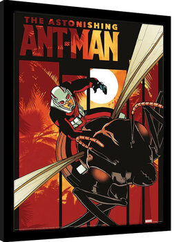 Indrammet plakat Ant-Man - Astonishing