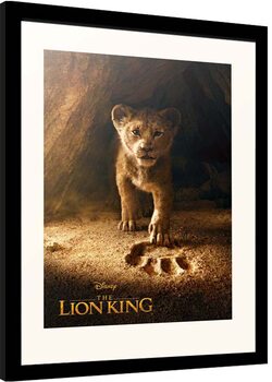 Indrammet plakat Disney - Lion King - Simba