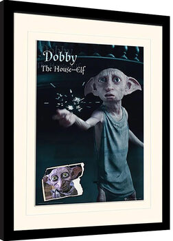 Indrammet plakat Harry Potter - Dobby