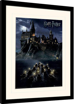Indrammet plakat Harry Potter - Hogwarts School