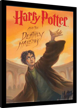 Indrammet plakat Harry Potter - The Deadly Hallows Book