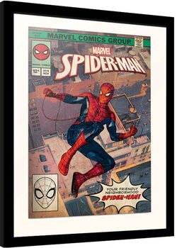 Indrammet plakat Marvel - Spider-Man