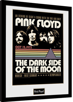 Indrammet plakat Pink Floyd - 1973