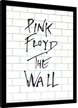 Indrammet plakat Pink Floyd - The Wall Album