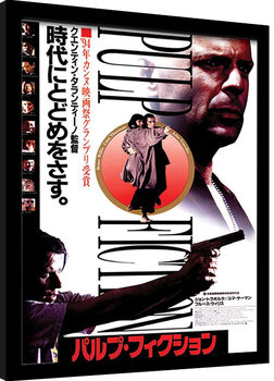 Indrammet plakat Pulp Fiction - Oriental