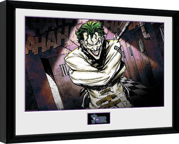 DC Comics - Asylum indrammet plakat