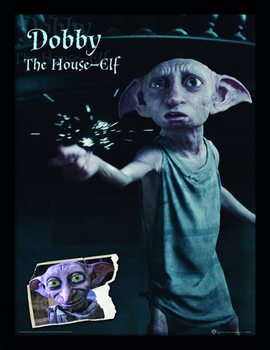  Harry Potter - Dobby indrammet plakat