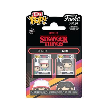 Figurka Bitty Funko POP! - Stranger Things - Dustin & Mike