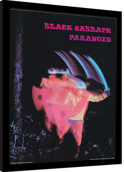 Gerahmte Poster Black Sabbath - Paranoid