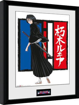 Zarámovaný plagát Bleach - Rukia