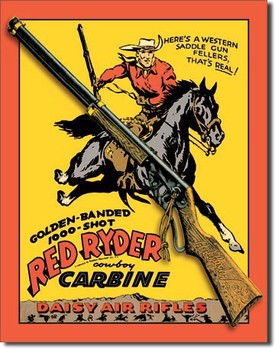 Metallschild DAISY RED RYDER CARBINE