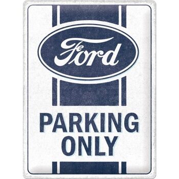 Metallschild Ford - Parking