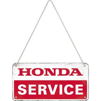 Blechschild Honda - Service