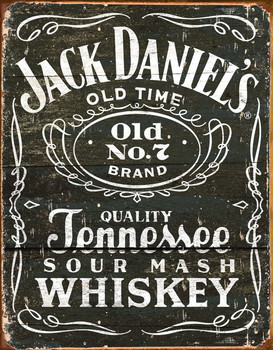 Metallschild JACK DANIEL'S  VINTAGE LABEL