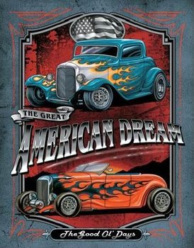 Metallschild LEGENDS - american dream