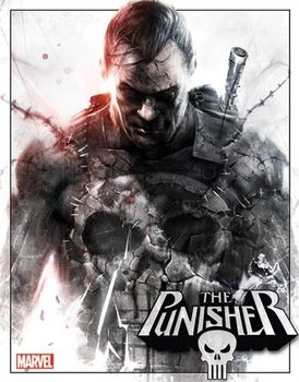 Metallschild Marvel - The Punisher