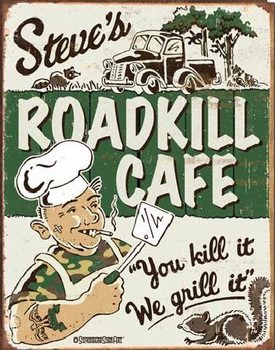 Metallschild SCHOENBERG - Steve's Cafe