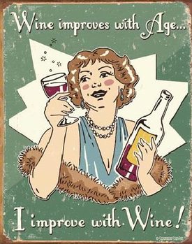 Metallschild SCHONBERG - wine improved