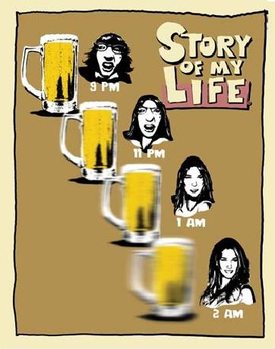 Metallschild SOML - beer goggles