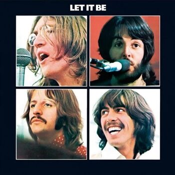 Blechschild The Beatles - Let It Be