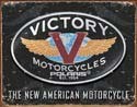 Metallschild VICTORY MOTORCYCLES