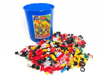 Blocuri de construcție Koš plný kostek