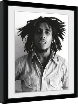 Ingelijste poster Bob Marley - One Love