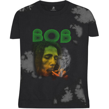 T-shirt Bob Marley - Smoke Gradient M