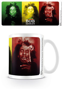 Hrnek Bob Marley - Tricolour Smoke