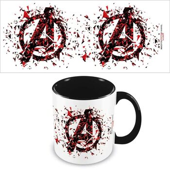 Bögre Avengers - Shattered Logo