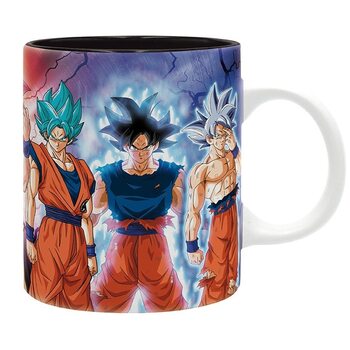 Csésze Dragon Ball - Goku transformations
