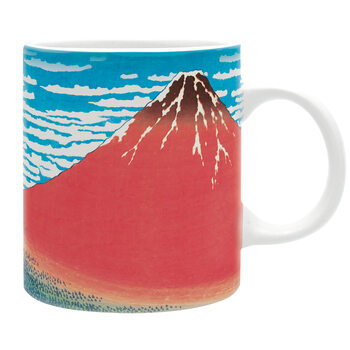 Bögre Hokusai - Red Fuji