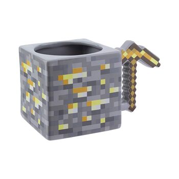 Csésze Minecraft - Gold Pickaxe