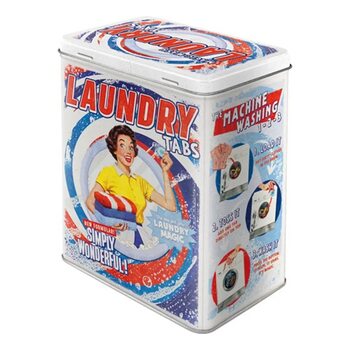 Boîte métallique Laundry Tabs
