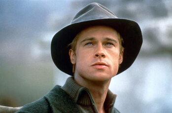 Schilderij op canvas Brad Pitt