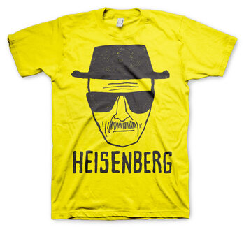 T-shirt Breaking Bad - Heisenberg Sketch