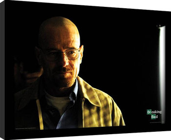 Zarámovaný plagát BREAKING BAD - PERNÍKOVÝ TATKO - walter shadowy