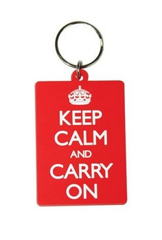 Breloczek KEEP CALM & CARRY ON