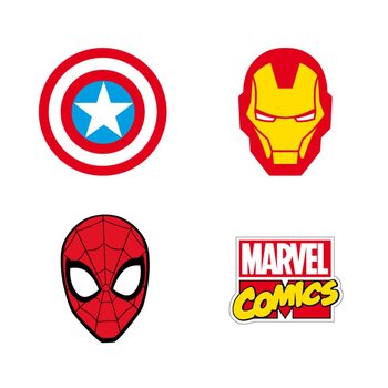 Skrivtillbehör Suddgummi Marvel