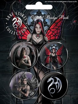 Speldjesset ANNE STOKES - gothic