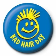 Button BAD HAIR DAY