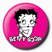 Button BETTY BOOP - PINK