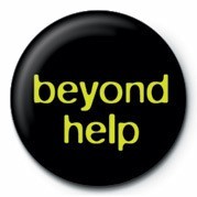 Button BEYOND HELP