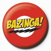 Button BIG BANG THEORY - bazinga