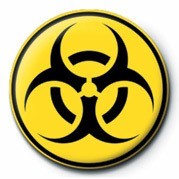 Button Biohazard