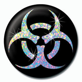 Button BIOHAZARD
