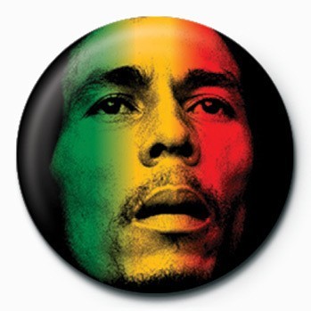 Button Bob Marley (Face)