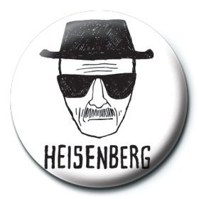 Button Breaking Bad - Heisenberg paper