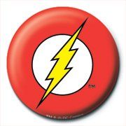Button DC Comics - The Flash Logo