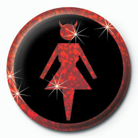 Button DEVIL WOMAN